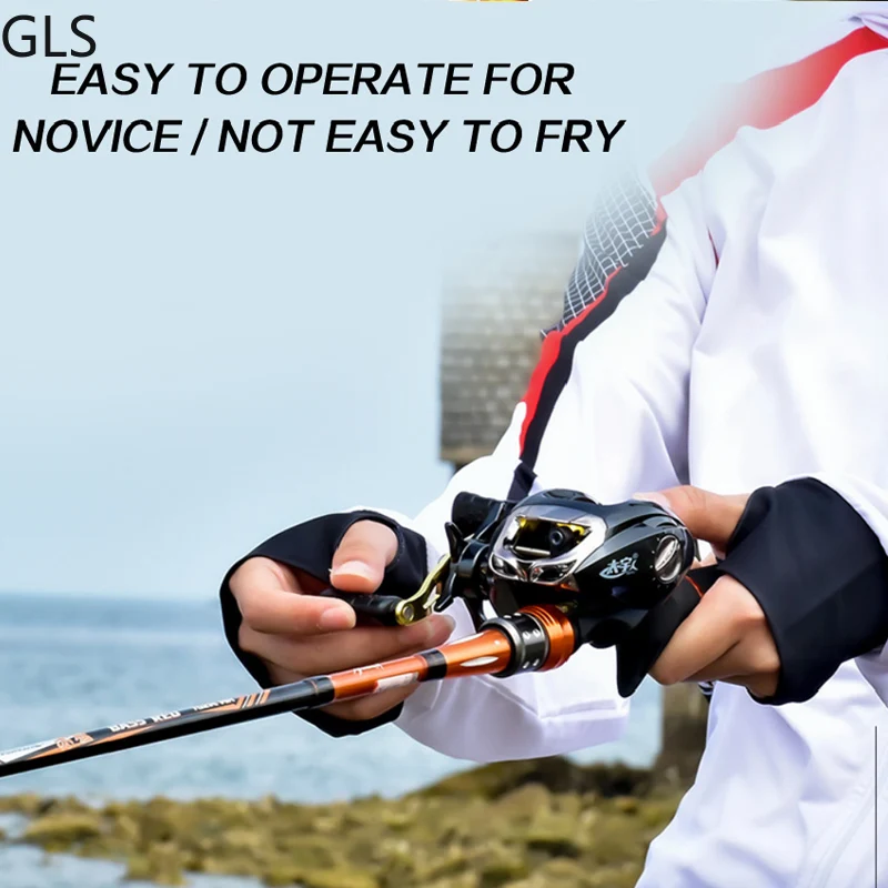 GLS Hot Sale Professional Fishing Reel 12+1Ball Bearings Magnetic