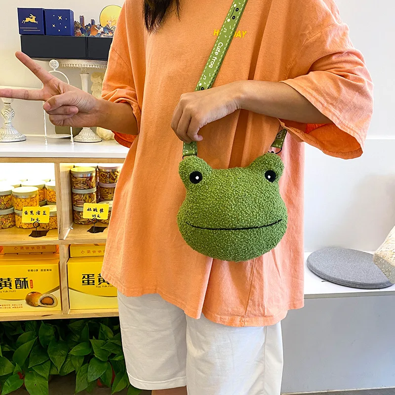 Plush Backpacks Kids, Frog Messenger Bag, Frog Accessories