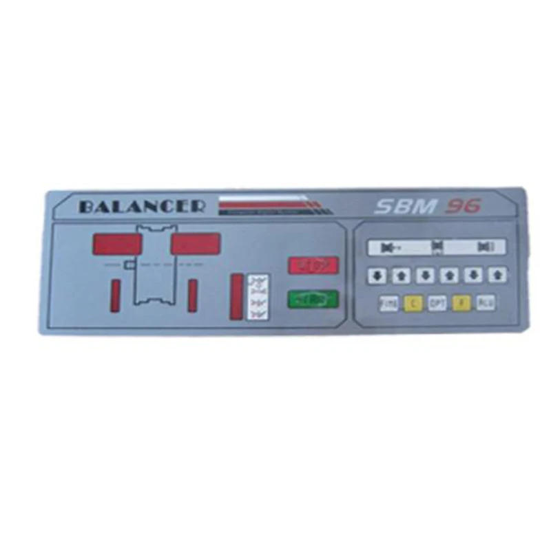 Various Models Of Tire Balancing Machine Key Board Dynamic Balancing Instrument Touch Switch Control Panel Display