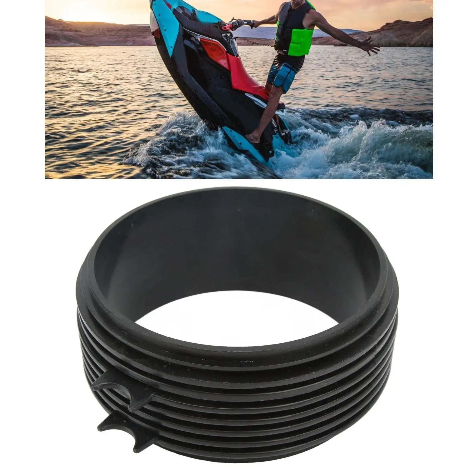 Motorboat Wear Design Abrasion Resistance for 2 67000813 Reduce Cavitation High Performance Precise Fit for 2 Up 3 Up