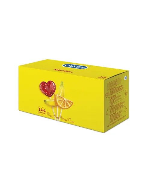 DUREX PLEASURE FRUITS 144 UNITS CONDOMS
