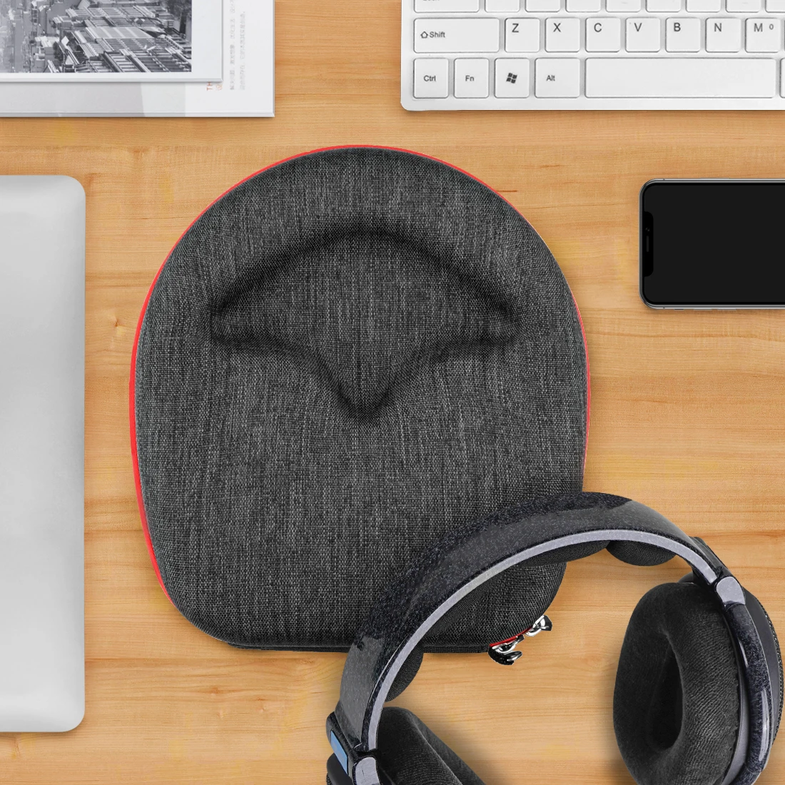 Geekria ヘッドフォンケース ゼンハイザー ACCENTUM Plus HD598 HD