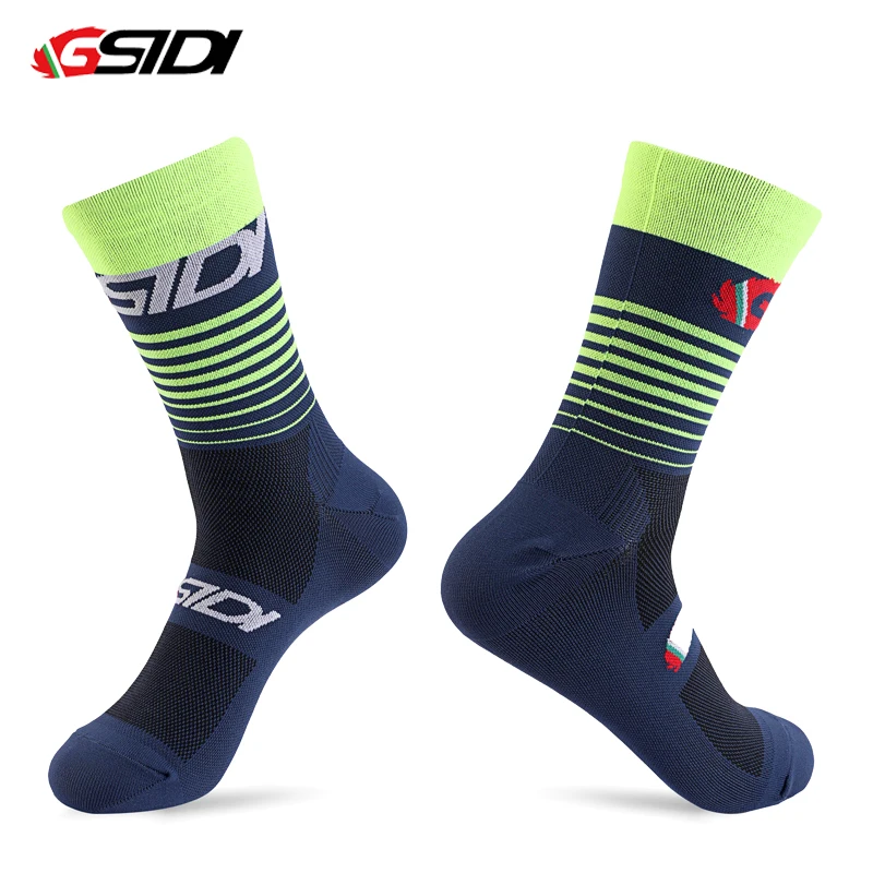 Cycling Socks GSIDI Sports Cycling Socks Men Professional Road Mtb Bike Socks Women Women Outdoor Bike Unisex Basketball