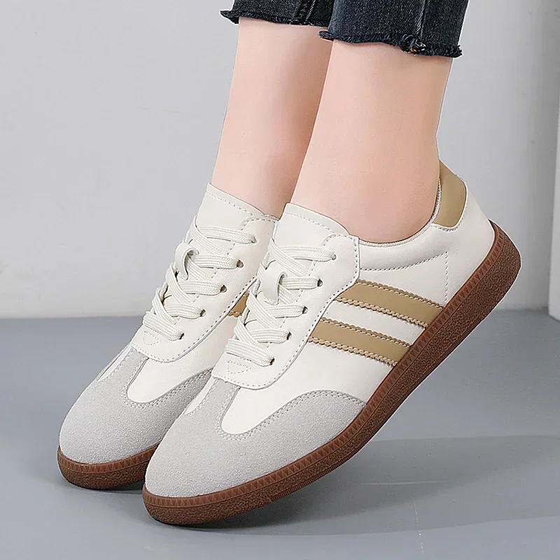 Women Shoes Spring and Summer Sports Small White Training Sneaker Fashion Casual Versatile Board Breathable Off White Shoes