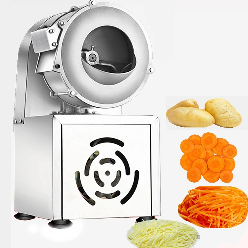 Trituratore Elettrico Verdure Affettatrice Trituratore Multifunzione Commerciale Cibo Bloccato Tagliato Patate Macinata Flos Fetta Di Carota