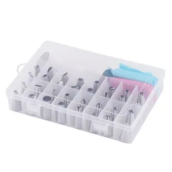 Deluxe Cake Decorating Kit - Complete Set with Piping Nozzles, Icing Tips, Fondant Tools, and Pastry Bags for Creative Baking & Dessert Design (38 PCS box set)