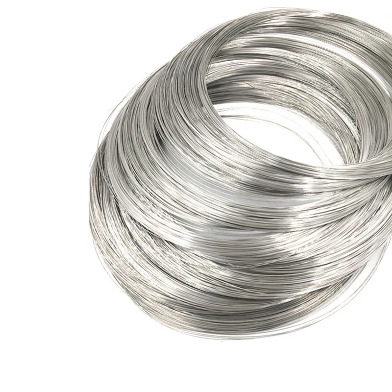 1M~100M stainless steel wire, 304 stainless steel soft and hard steel wire, anti-rust steel wire, 0.02~3mm diameter steel wire