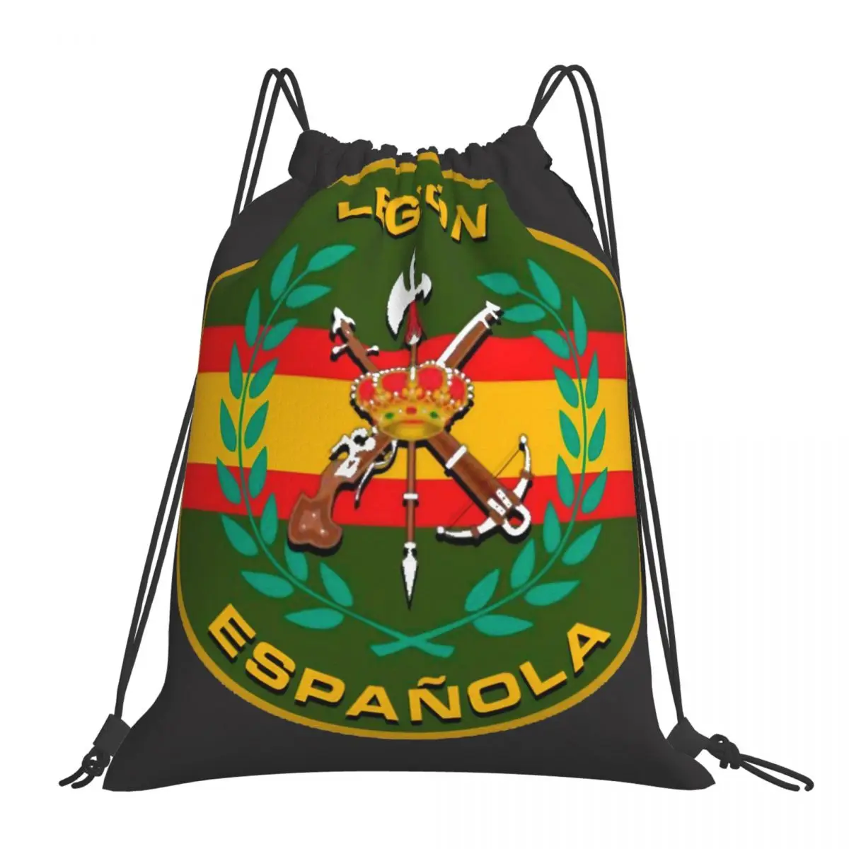 

Spanish Legion Drawstring Bags Gym Bag Unisex Sports Gym Bag Fitness Building Muscle Shopping Sackpack