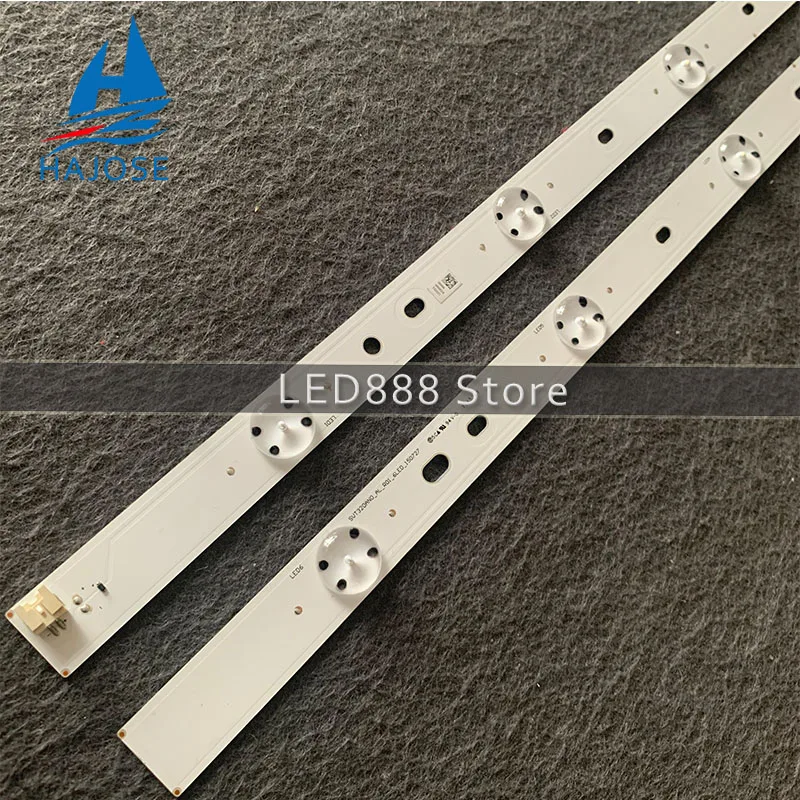 led backlight strip 2pcs LED Backliht srrip 6 lamps SVT320AN0 SVT320ANO_AL_RO1_6LED_150727 led strip lights behind tv