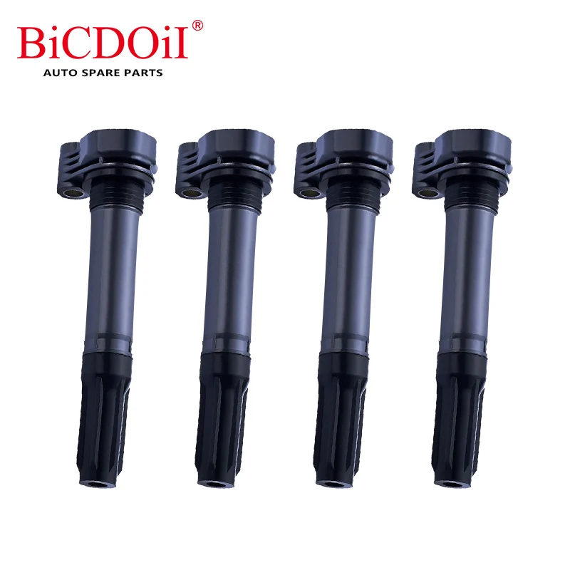 1/4Pcs 68070492AB Ignition Coil For FIAT 500 Turbocharged 1.4L L4 Sohc Turbo 68070492AC 2505484817 68070492AD C1815 UF-649