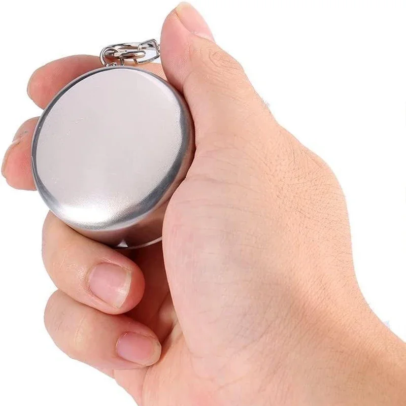 Folding Cup Stainless Steel Folding Cup Portable Outdoor Travel Camping Telescopic Cup