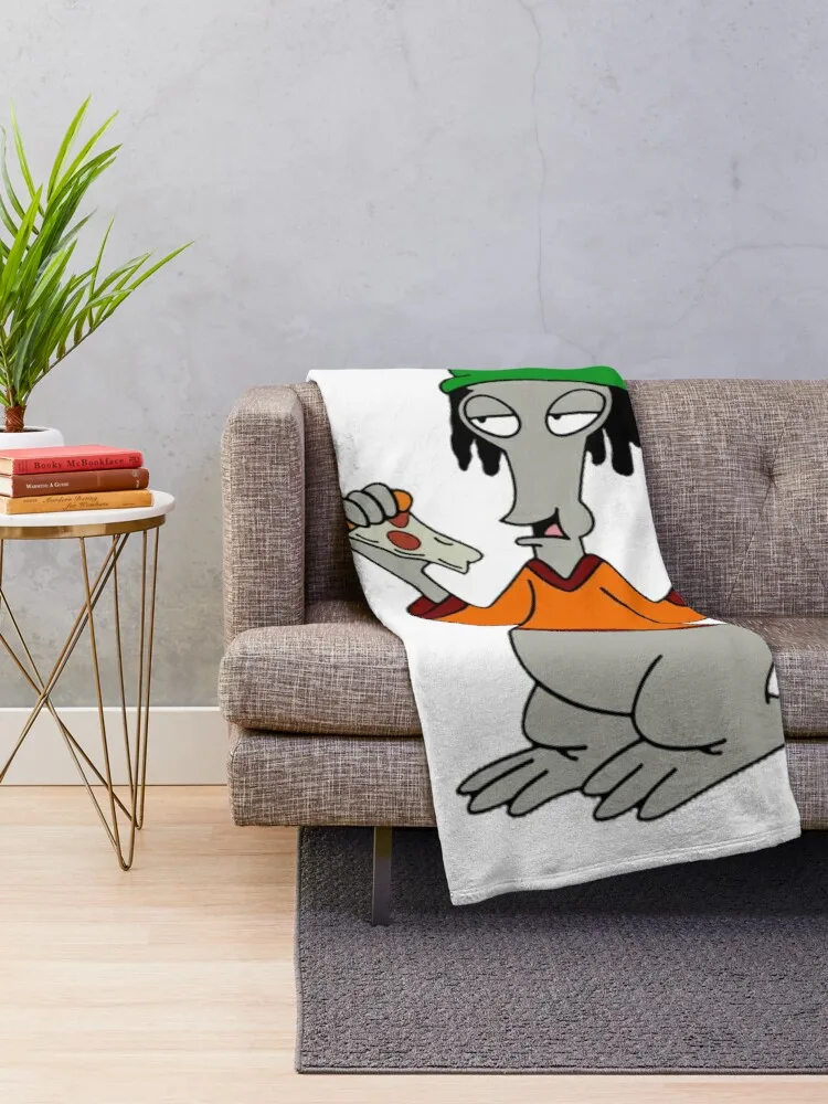 roger the alien regge Throw Blanket Softest Blanket