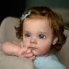 Full Silicone Reborn Baby 60 cm Toddler Maggi Princess Doll Lifelike Cute Babies Very Soft Body Kids Birthday XMAS Gift Boneca 4