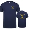 Yellowstone Dutton Ranch T Shirt Men Cotton Summer Short Sleeve Funny Tops Tee LH-325 4