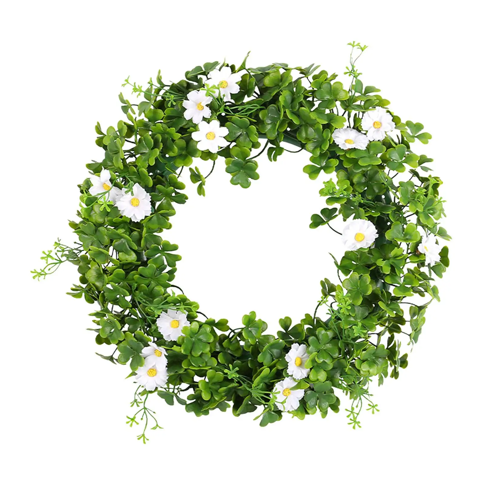 

Artificial Wreath Durable Outdoor Ornament Fashion Spring Wreath Front Door Wreath for Party Indoor Window Celebration Garden