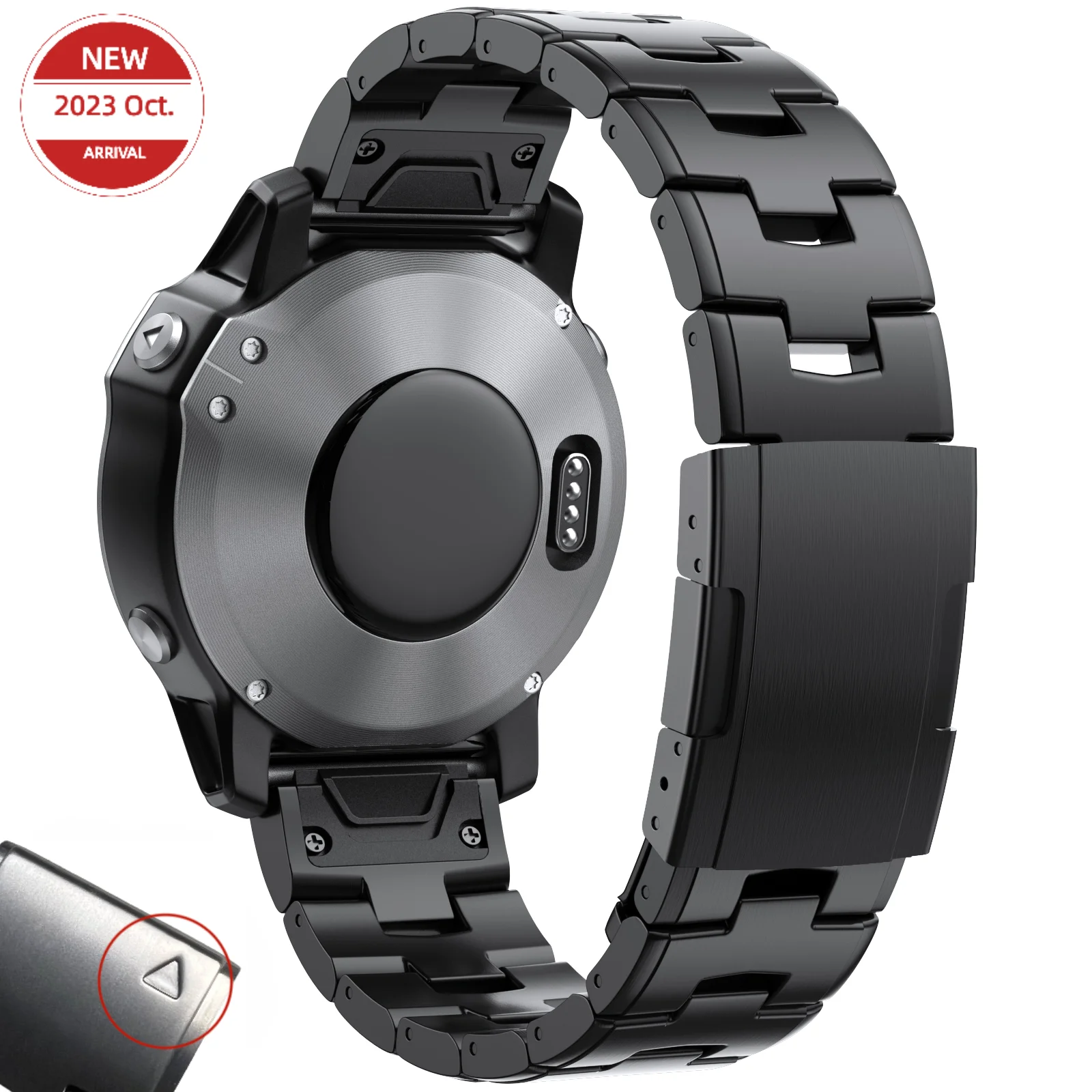 

Garmin 22mm 26mm Quick Fit Titanium Metal Watch Band Bracelet For Fenix 7X 7 6X Pro 5X Plus/ Instinct/Epix Strap Wristband
