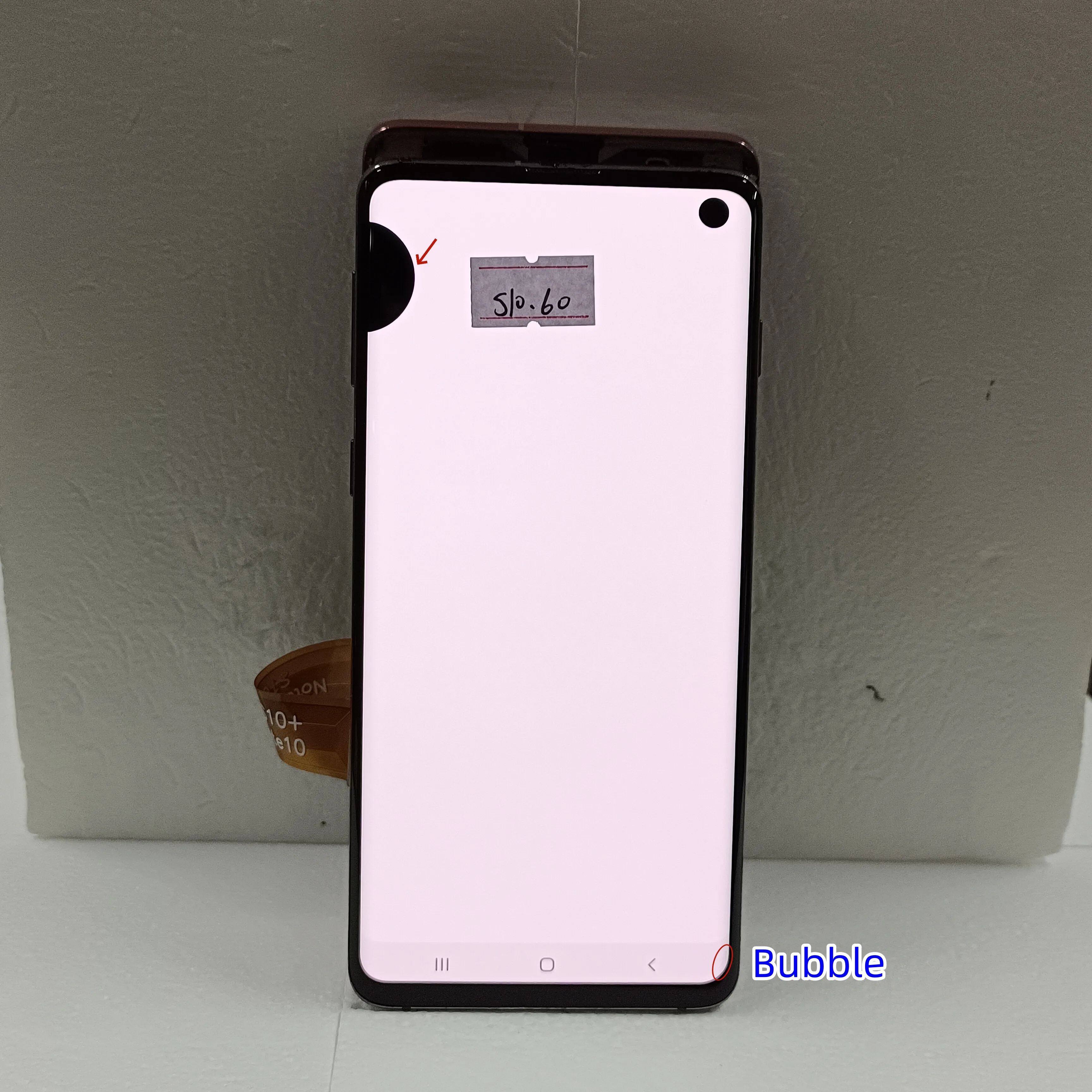 AMOLED ÷ S10 G973U LCD,  SM-G973F ÷ ũ Ÿ  ׽Ʈ, Ｚ  S10 G973