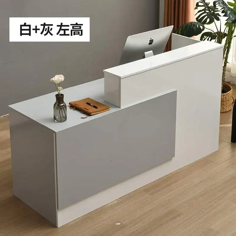 Church Pulpit Moveable Help Desk Shop Counter Furniture Luxury Exhibitor Glass Pulpito Reception Salon Beauty Modern Wooden Bar