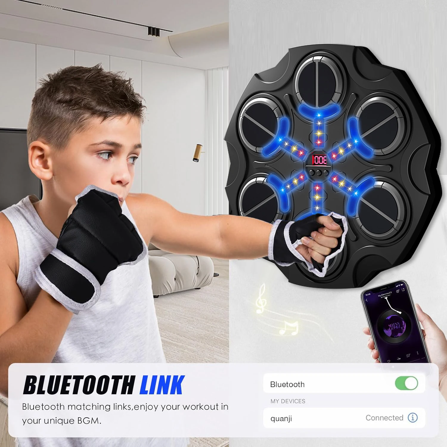 Boxing Machine Targets Fitness Boxing Exercise Response Training Game Anti-Stress Sport For Boys Girls 6