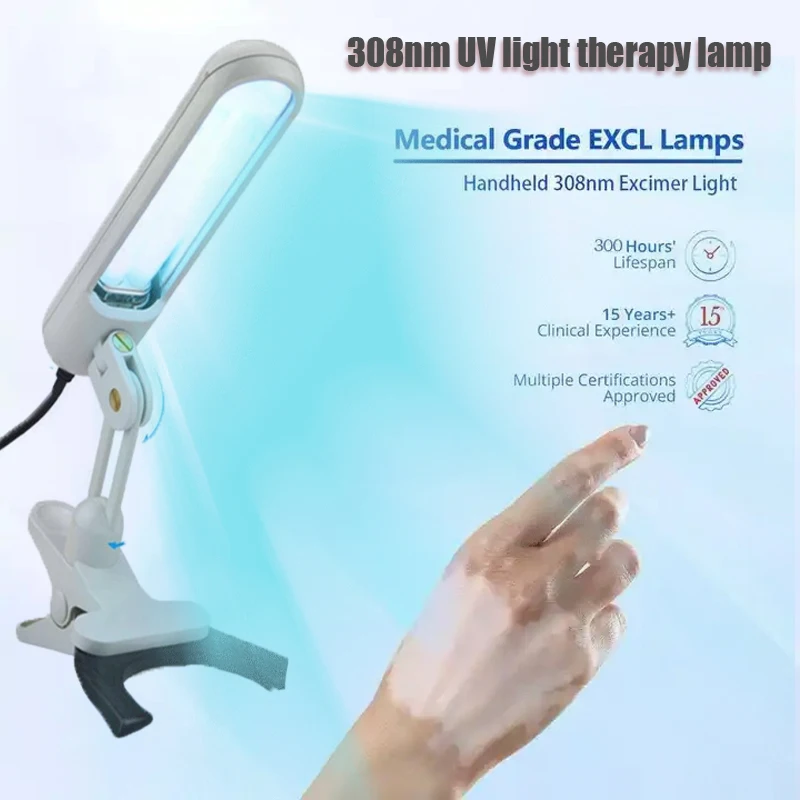 Vitiligo Uv Phototherapy Led Light Therapy Portable Effective To Treat Psoriasis Eczema Uvb Lamps