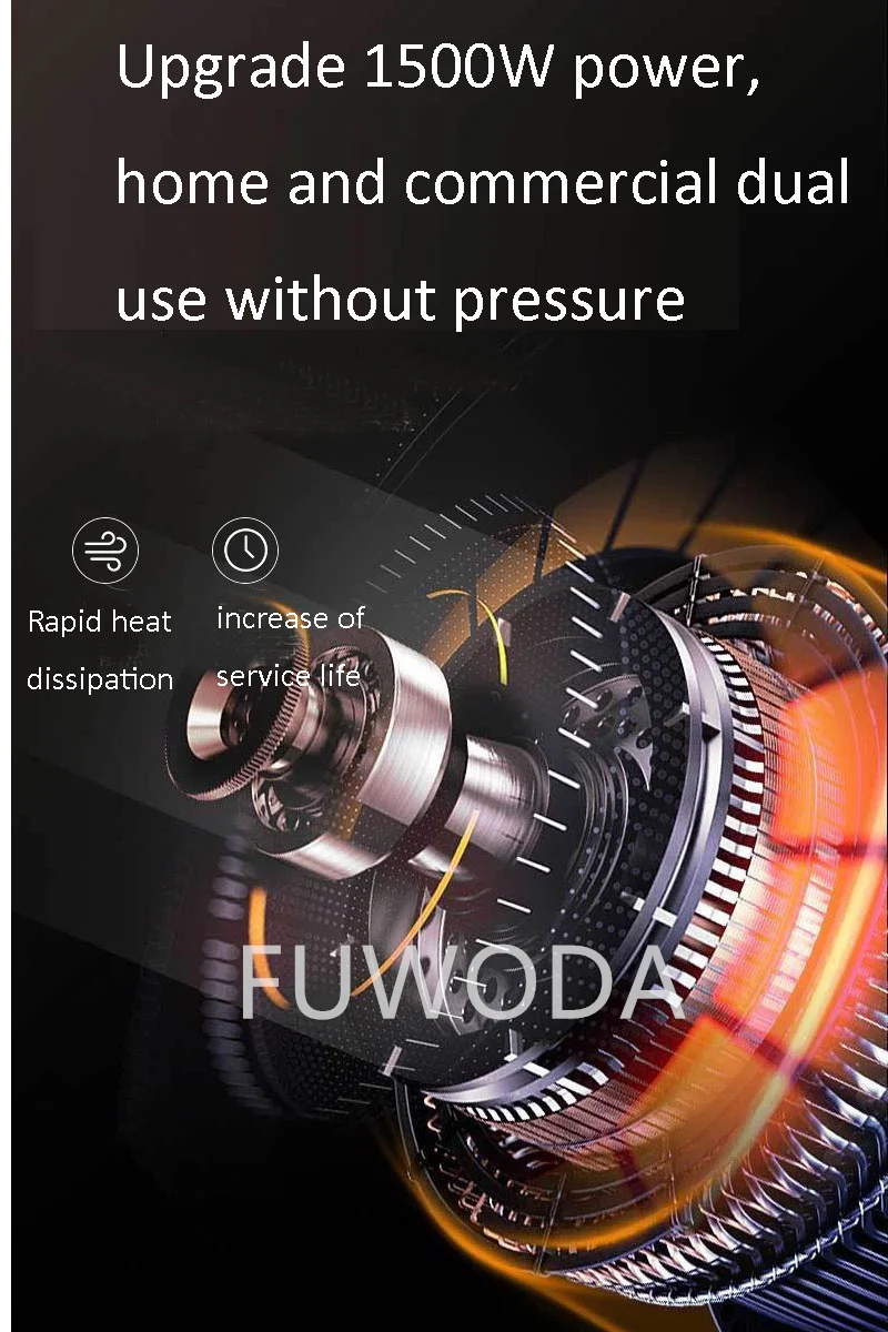 110V 220V Multi-Functional Dough Cream Whipper 5-in-1 Home Commercial Fully Automatic Juicer Dough Kneading Machine Mixer