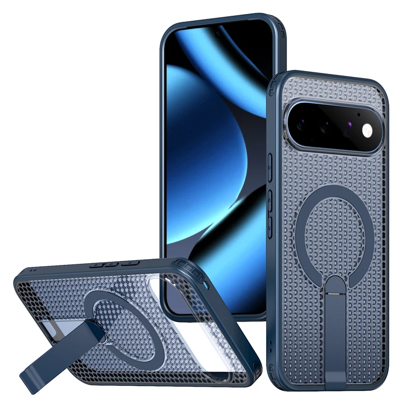 Enhanced Cooling Kickstand Case with Magnetic PC+TPU Design