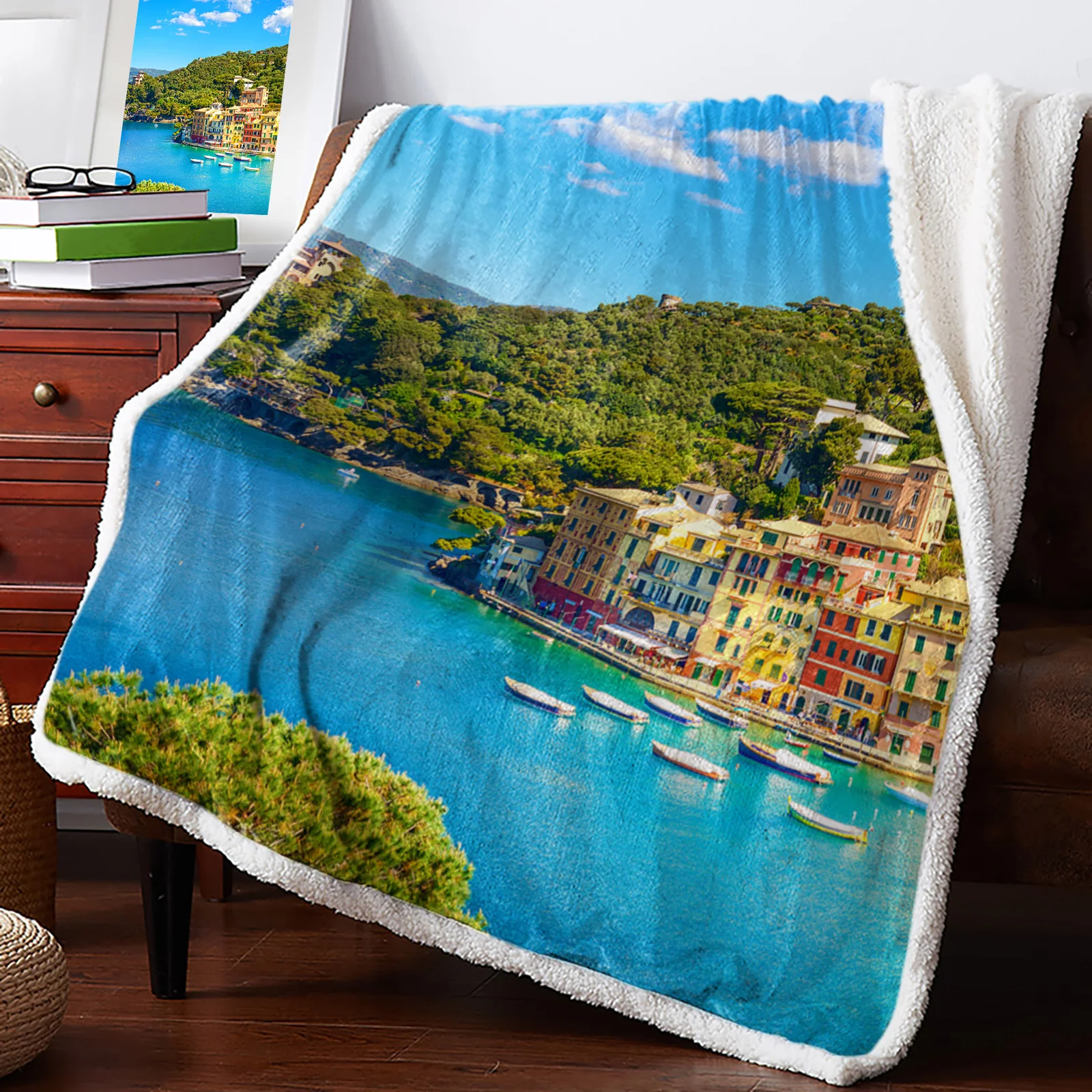 

Зимнее теплое кашемировое одеяло для кровати, шерстяное покрывало для офиса