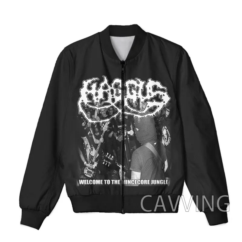CAVVING 3D Printed  HAGGUS ROCK   Zipper Bomber Jackets Men Overcoat Mens Coat Zip Up Jackets for Women/Men 2