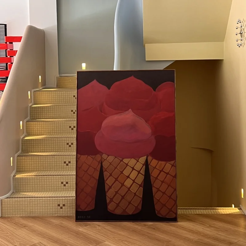 Sweet 7B Artist Ice Cream Combo Painting Art Painting Wall Bedroom Living Room Dining Room 8