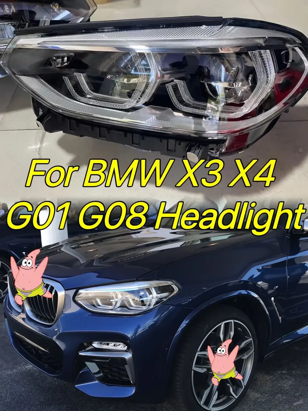 

Подходит для BMW X3 X4 G01 G02 G08 комплект фар 2018-2020