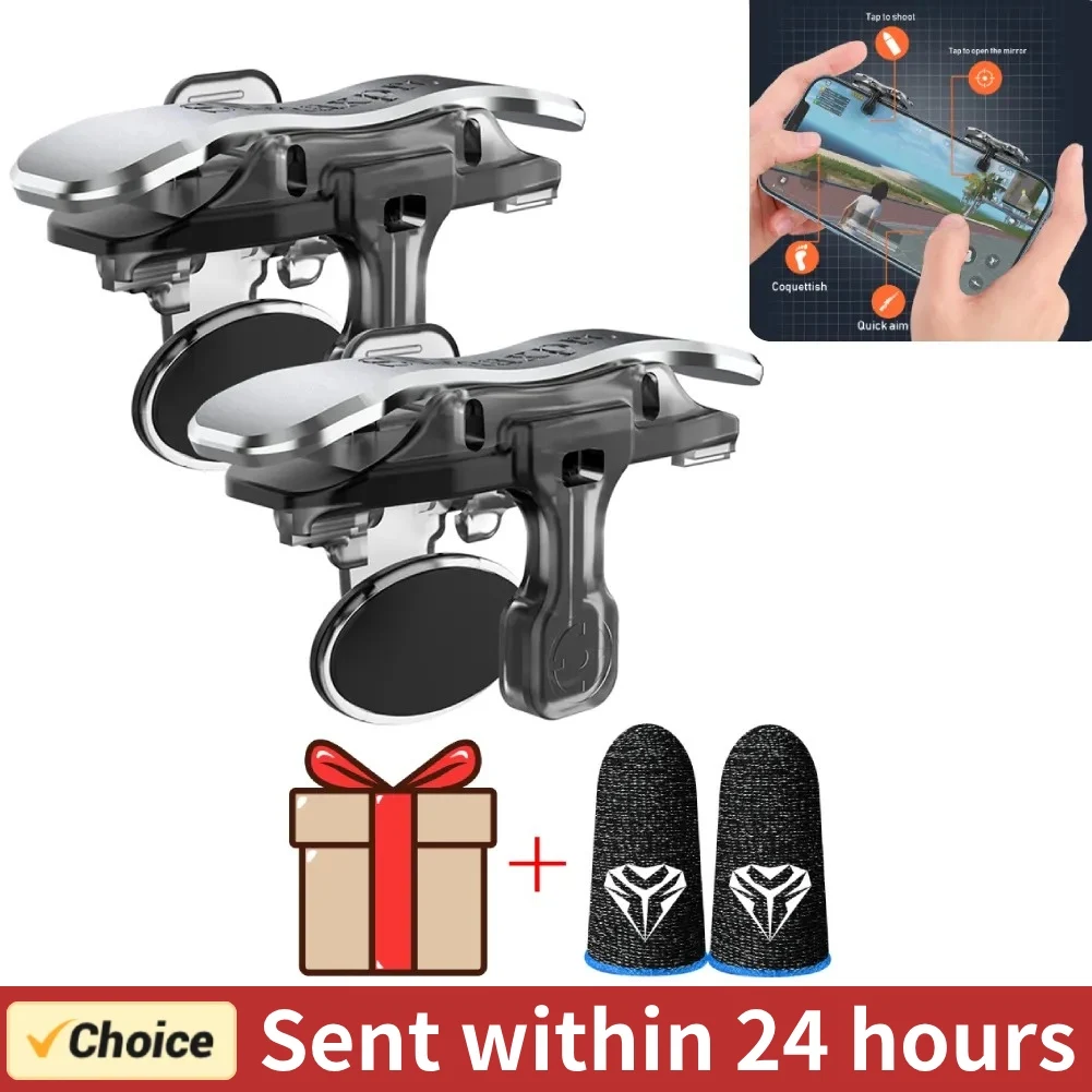 Mobile Gaming Trigger for 6-Finger Precision Control