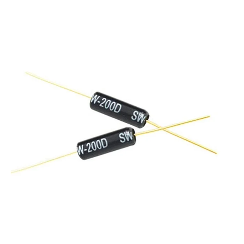 10PCS SW-200D Vibration switch Ball switch Tilt Double bead Angle sensor SW200D