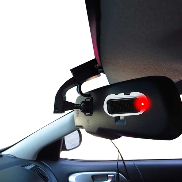 Auto Sicherheit Licht Sensing Warning Licht Solar Power-Warnung Vorsicht  Anti-diebstahl Warnung Strobe Lampe Für Auto Fahrzeug van - AliExpress