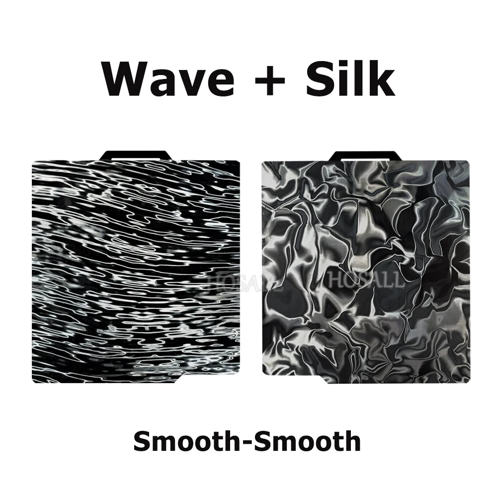 Enhanced PEI Double-Sided Textured and Smooth Plate - No Glue Needed, Warp-Free & Strong Adhesion