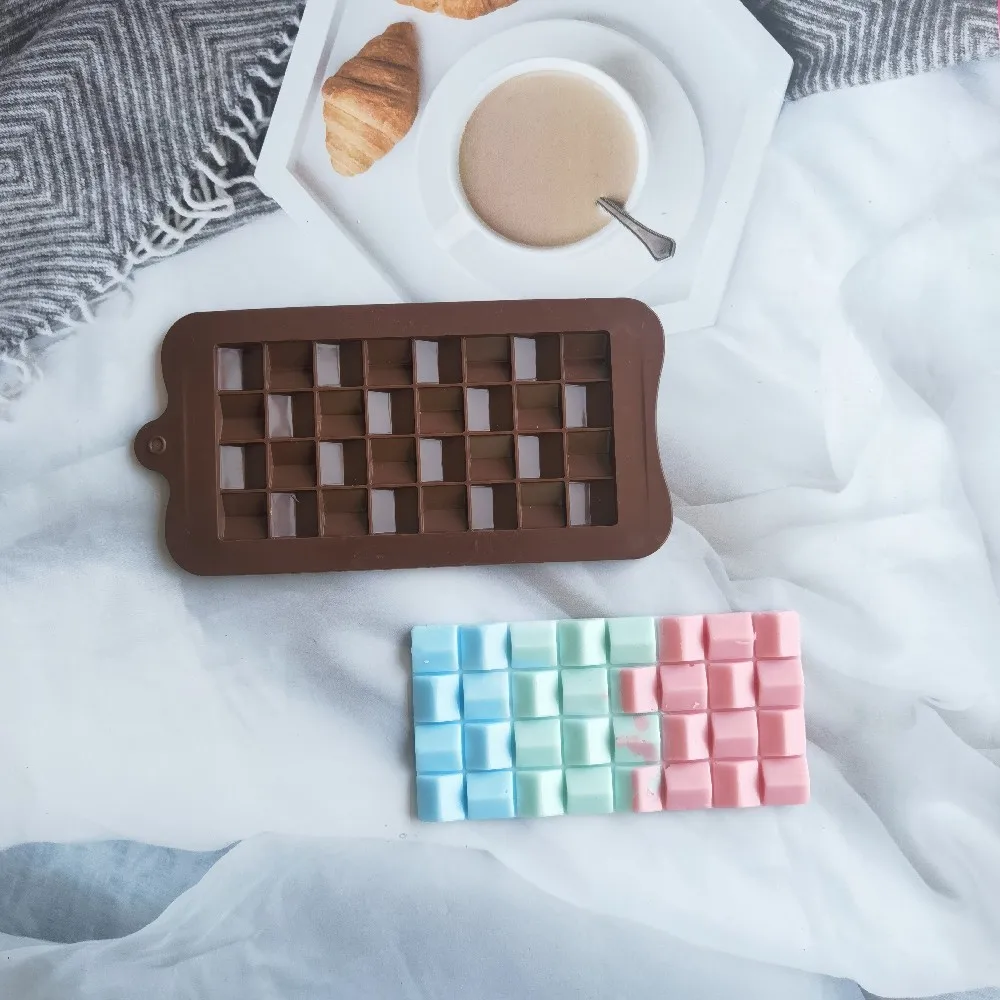 DIY Cake Mold Triangle Shaped Chocolate Molds Silicone Mold Ice Cube Mould Cake Decorating Tools