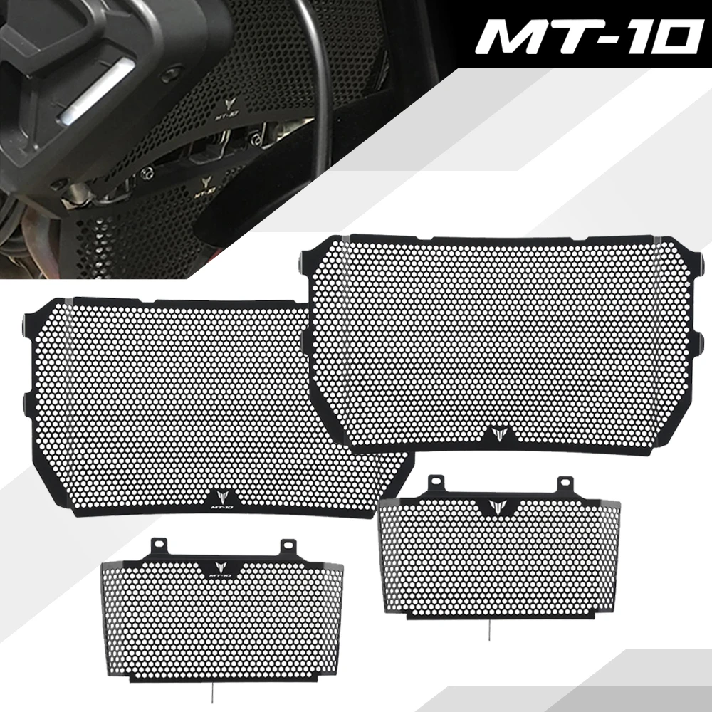 

Motorcycle Radiator Guard For Yamaha MT-10 MT10 MT 10 FZ10 FZ 10 FZ-10 2016-2023 Grille Cooler Cooling Cover Grill Protection