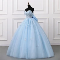 Shiny Party Dress 15 Quinceanera Dresses Ball Gown Glitter Prom Dress With Bow Tie High-end 15 Year Old Gown Customized 2025 - Image 4