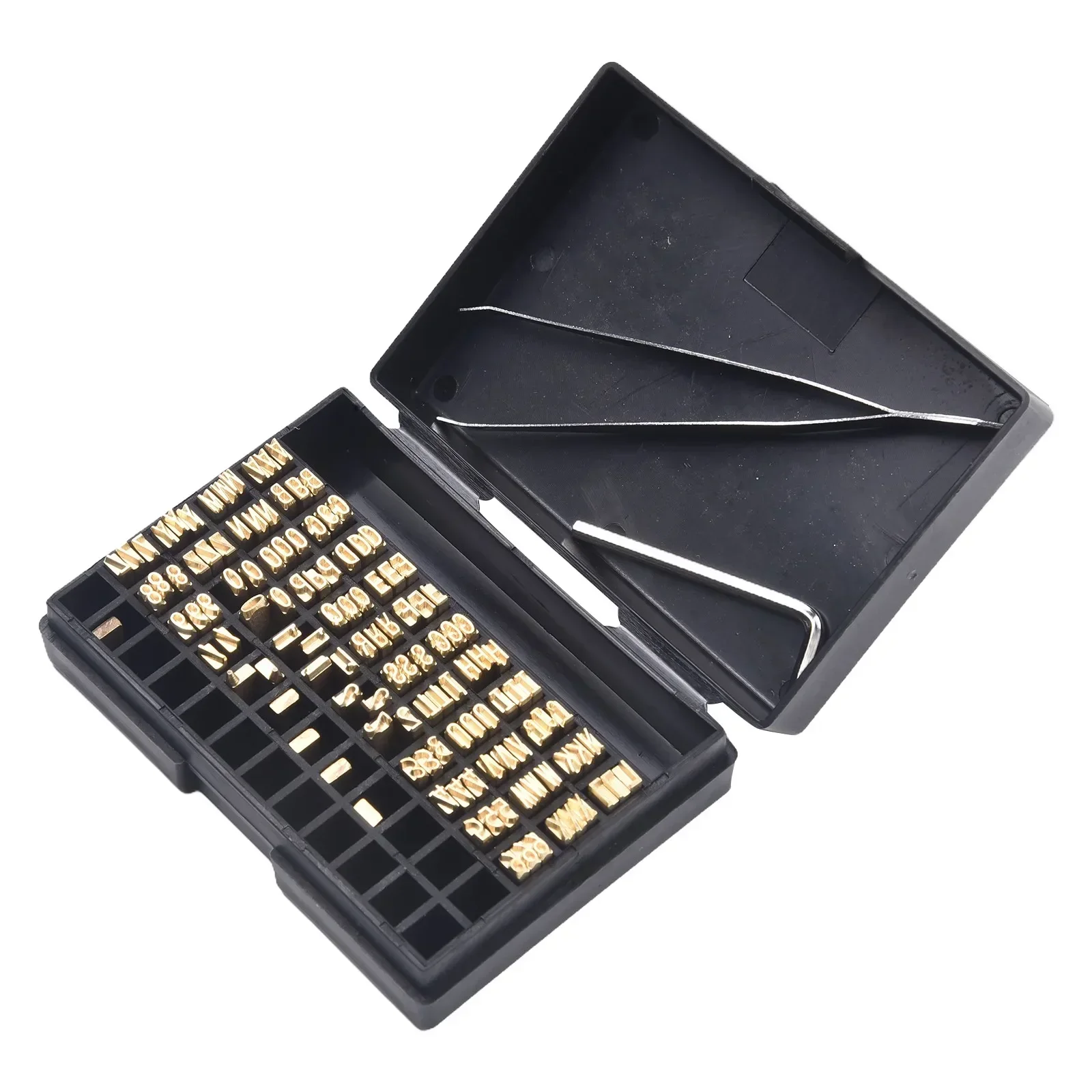 120pcs Pper Character Stamping Machine 2x3x15cm Hot Stamp Pper Letters Thermal Ribbon Printing Font Power Tools Accessories
