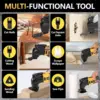 Oscillating Multi Tool Cordless Electric Woodworking Cutting Saw Tool Home Decoration for De-Walt 20V Battery 3