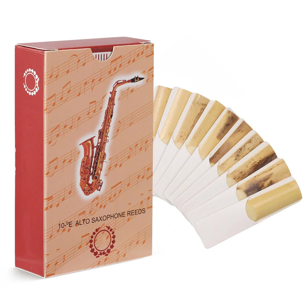 10 Pezzi Canne Sax Alto Alta Qualità Resistenza 2.5 Canne Per Sassofono Strumenti A Fiato Accessori Per Clarinetto