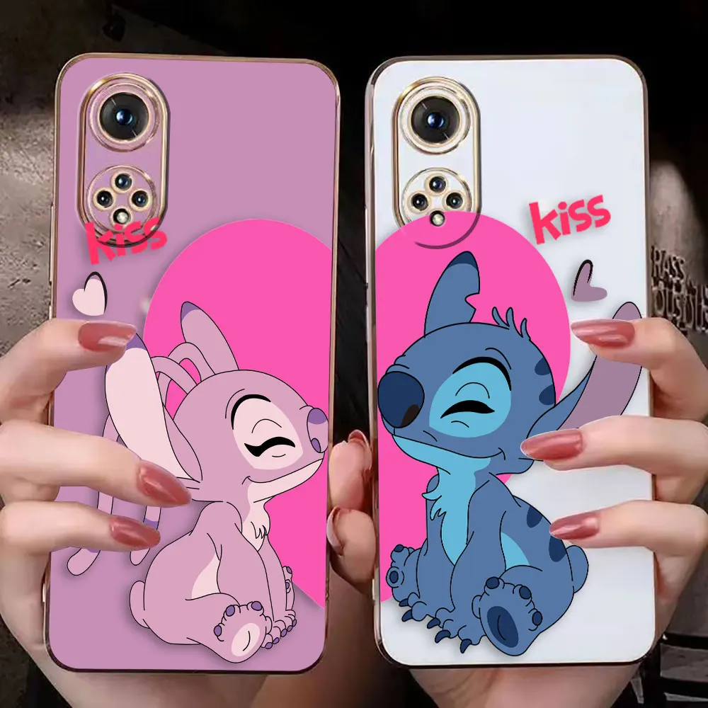 Stitch The Baby Angel Cover Smooth E-Tpu Custodia Per Telefono Huawei Nova 3 3I 4 5I 5T 7 7I 8I 9 9Se 10 Y70 X7A X9A 20 50 70 90 Custodia Funda