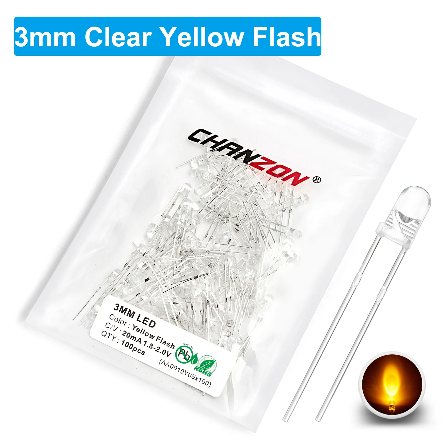 ตัวเลือกสินค้า LED สีเปลี่ยนได้ 7 สี กระพริบได้หลายรูปแบบ