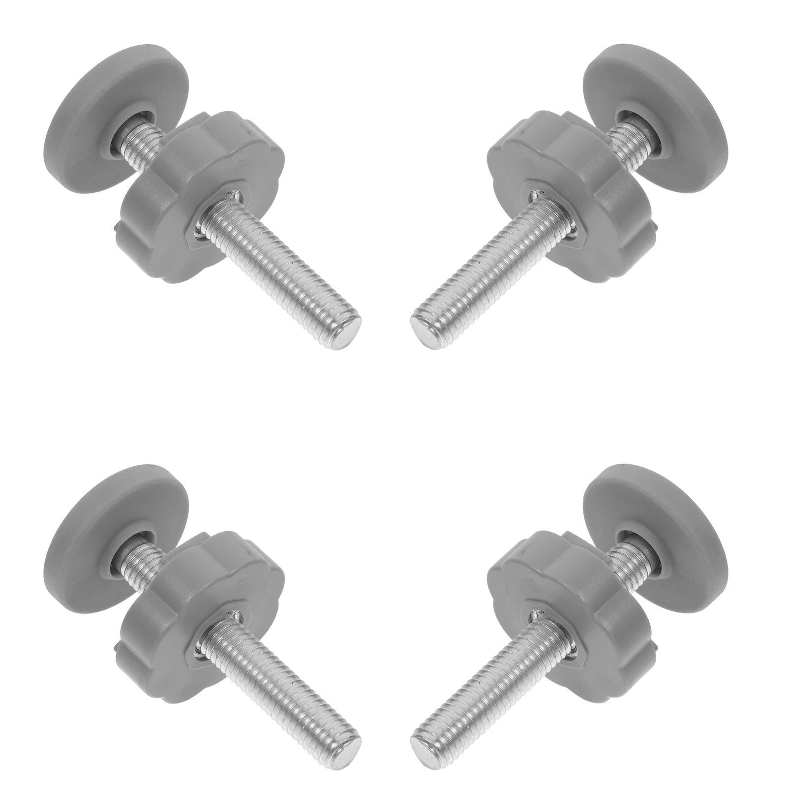 4 Pcs Isolation Safety Door Screw Child Pvc Lagging Baby Gate Replacement Hardware
