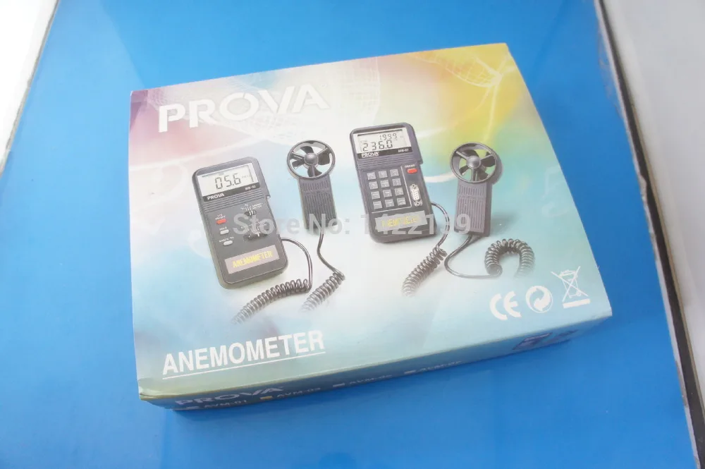 TES AVM-03 Digital Anemometer | Air Flow Meter Wind Speed Gauge 0.0–45m/s detail image 3