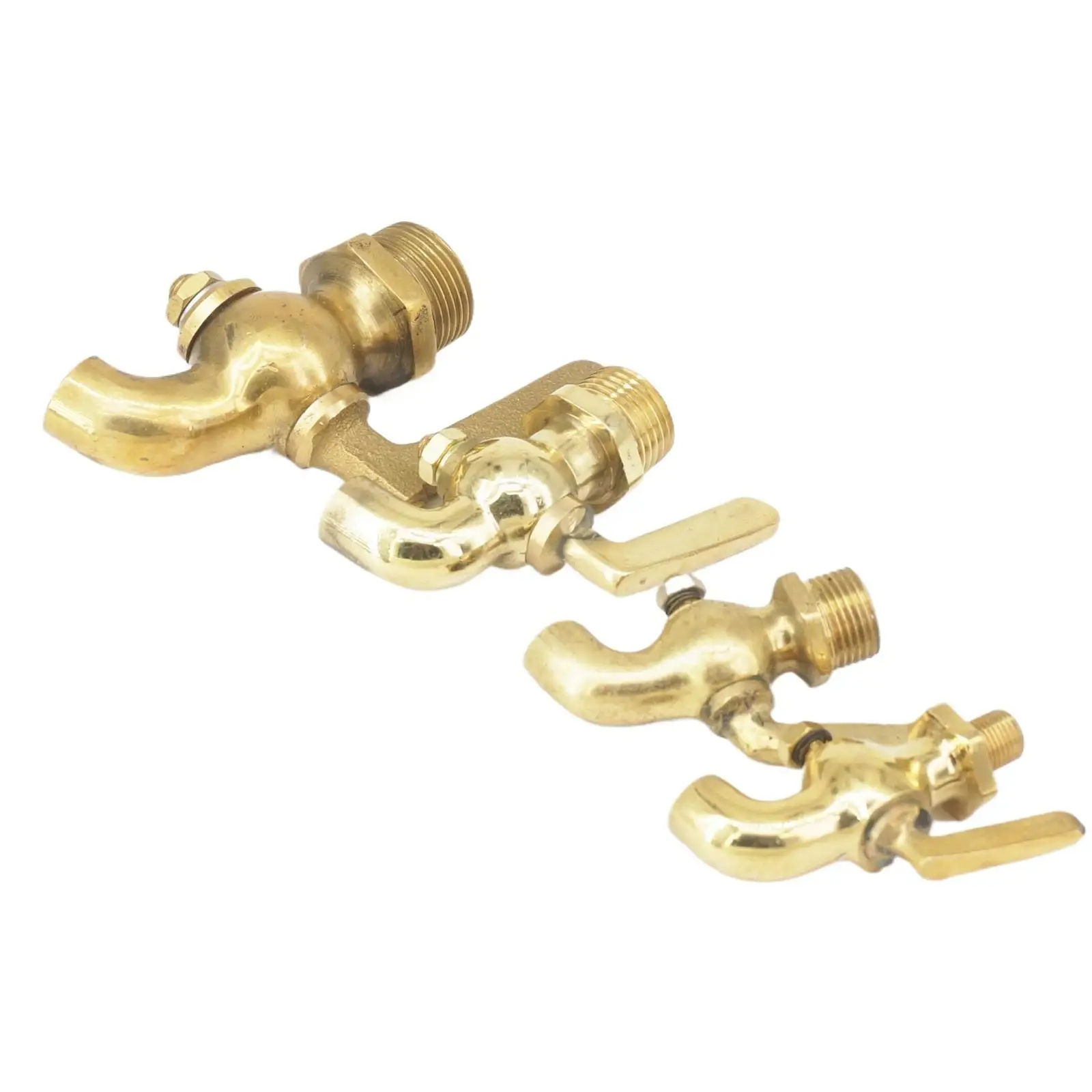 Rubinetto In Ottone 1/2 BSP Maschio Per Acqua Calda - Maniglia In Ottone Per Teiera, Stufa