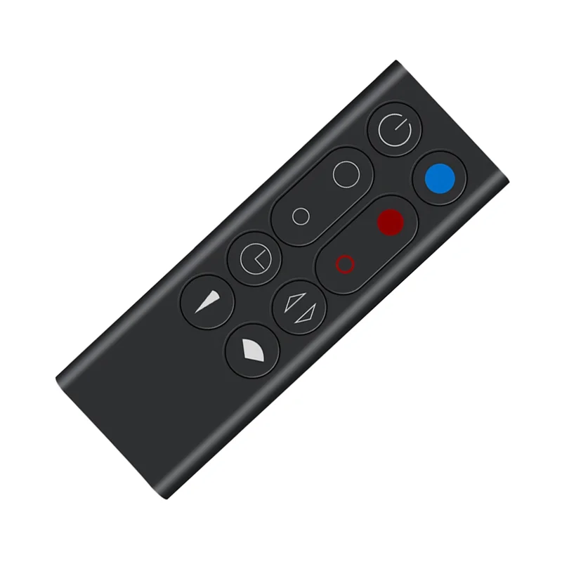 Newest Replacement Remote Control Suitable for Dyson AM09 HP00 HP01 Air Purifier Leafless Fan Remote Control Black