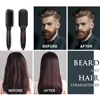 Professional Fast Heating Anti-Scald Auto Shut Off Beard Straightening Comb For Men Hair Styling Straighten Brush For Women 3