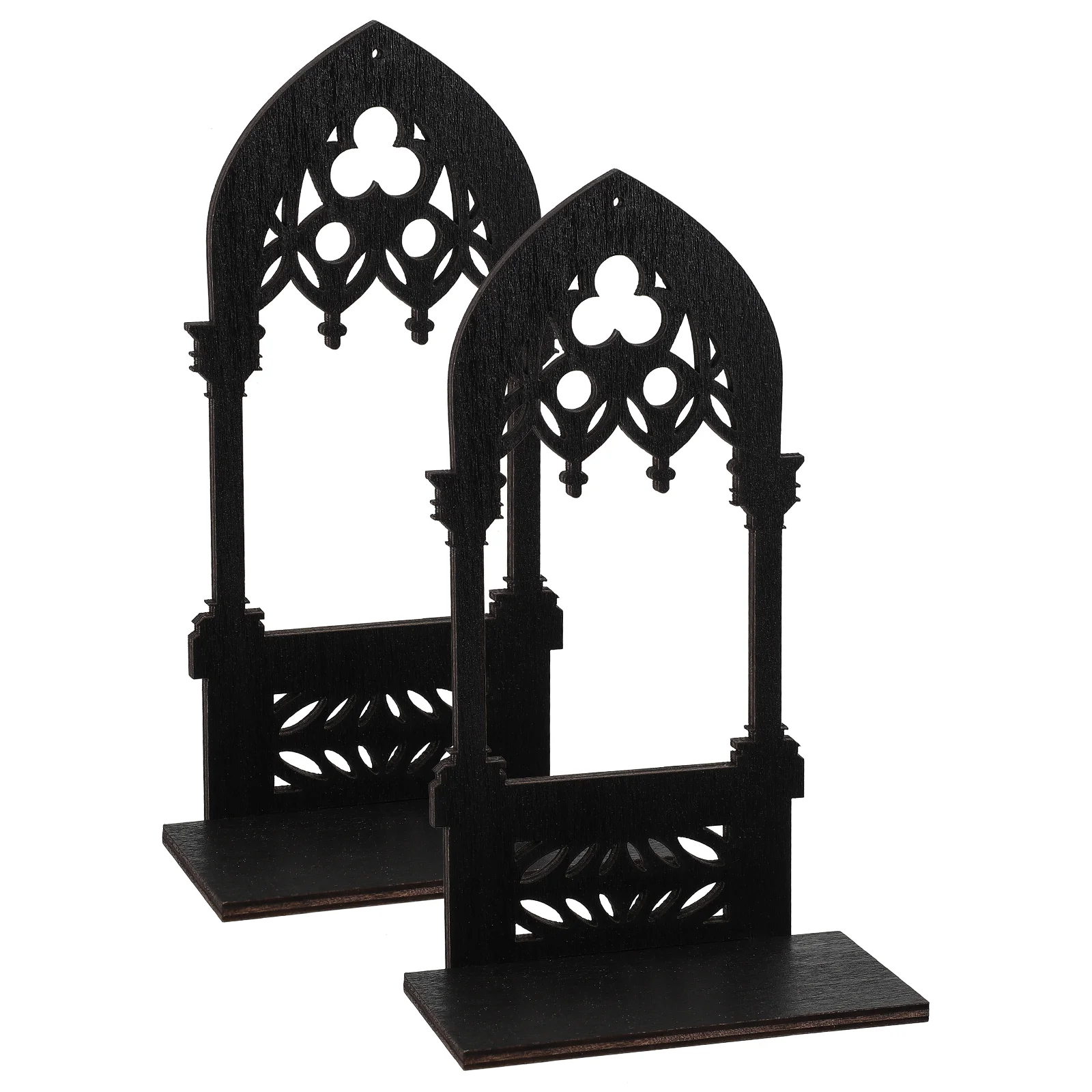 Gothic Arch Architecture Candlestick Wall Lamp Stands Candles Holder Holders Centerpiece Tea Light Decor Home Decor Candlestick candle holders