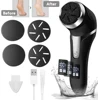 Rechargeable Electric Foot Peeler Pedicure Callus Remover Foot Grinder Calluses Exfoliating Vacuum Cleaner Peeling Machine black 1