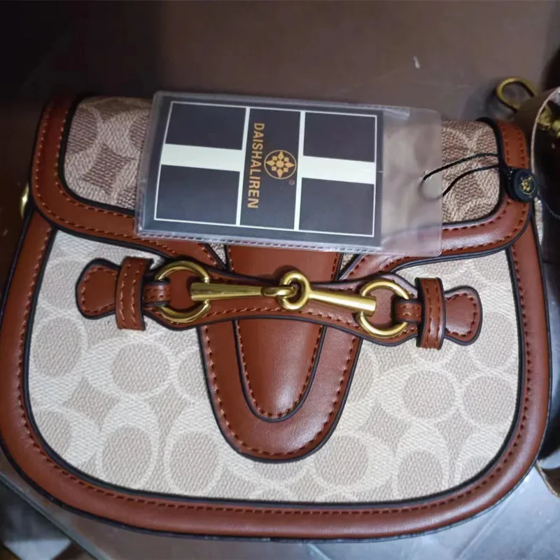 حقيبة يد نسائية فاخرة 2024 موضة جديدة ريترو حقيبة...